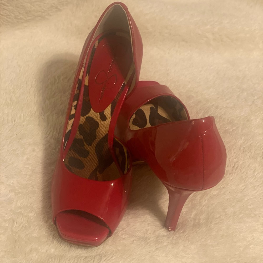 Jessica Simpson Red Pumps